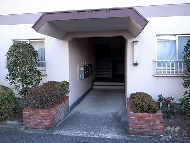 Ａ棟のエントランス