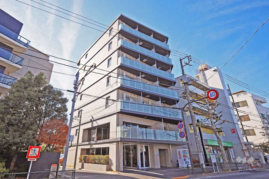 ディアレイシャス落合南長崎の外観（北東側から）