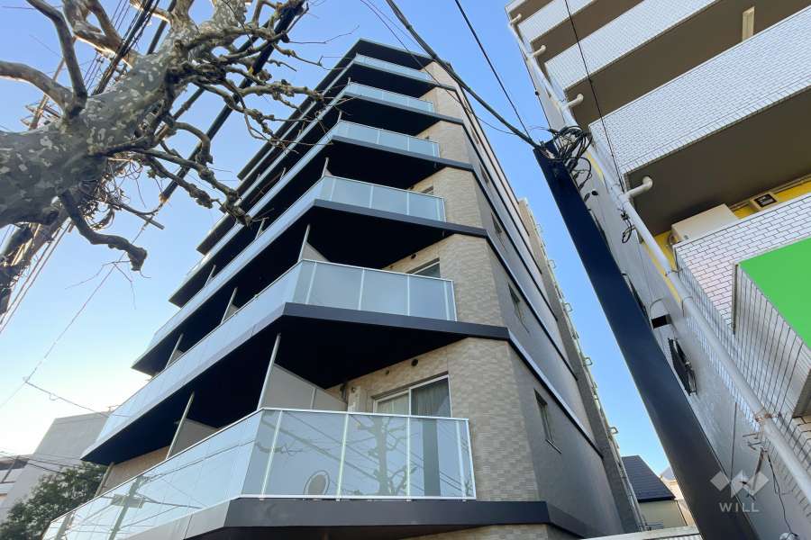 ディアレイシャス落合南長崎の外観（北西側から）