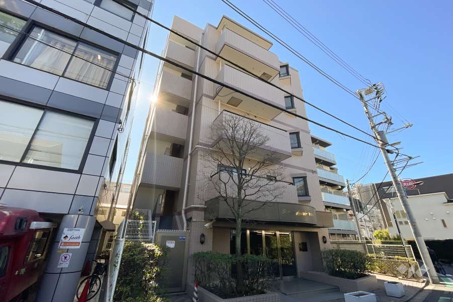 グランシャリオ神楽坂の外観（北東側から）