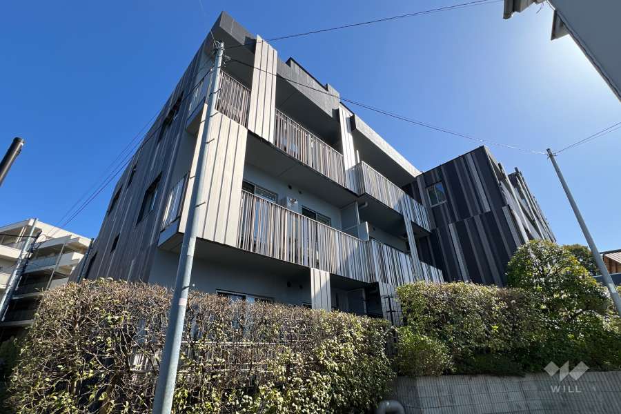 パークコート神楽坂の外観（北西側から）