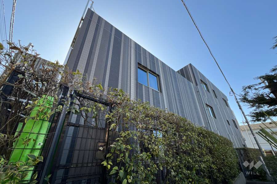 パークコート神楽坂の外観（北東側から）