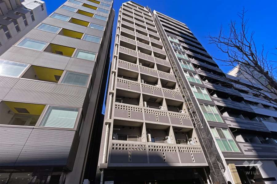 ヴェルト新宿イーストの外観（南東側から）