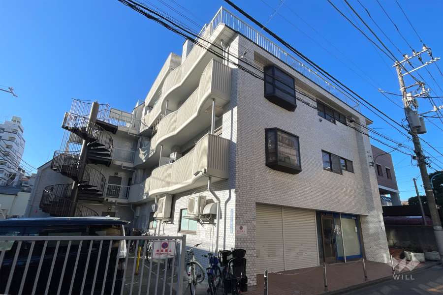 大久保杉ハイムの外観（北東側から）