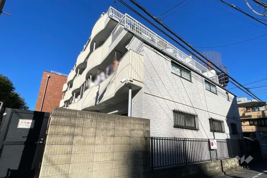 大久保杉ハイムの外観（東南側から）