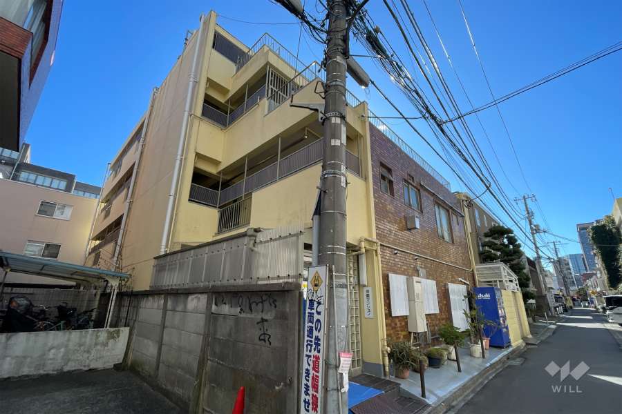 金義マンションの外観（北西側から）