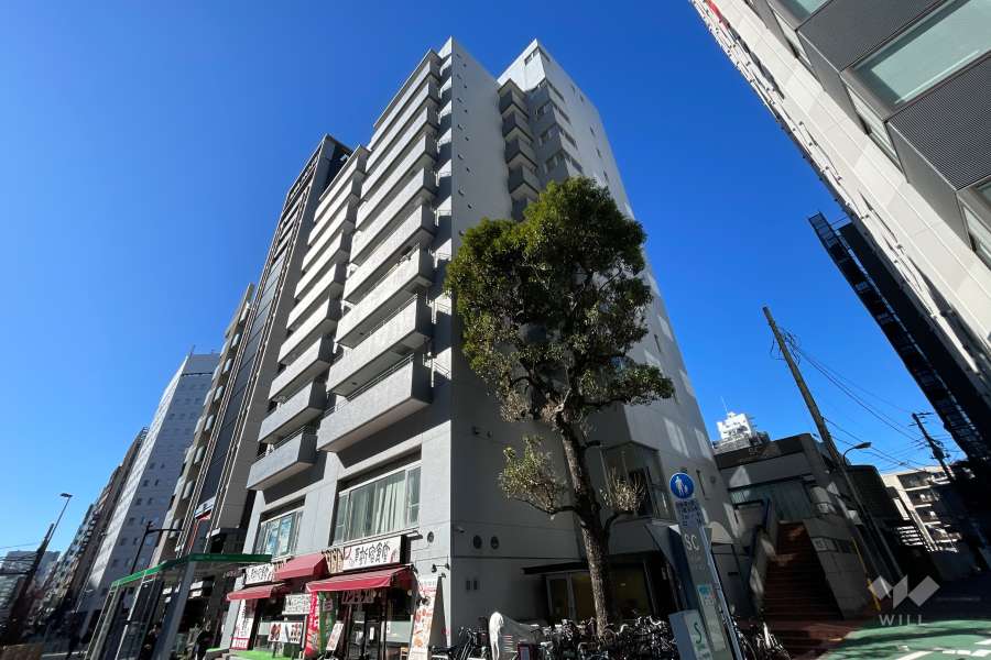 新宿セントラルハイツプラザの外観（北東側から）