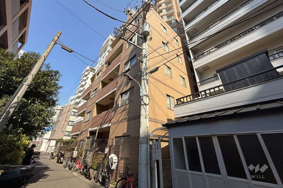 日神パレステージ東新宿イーストフォートの外観（南西側から）