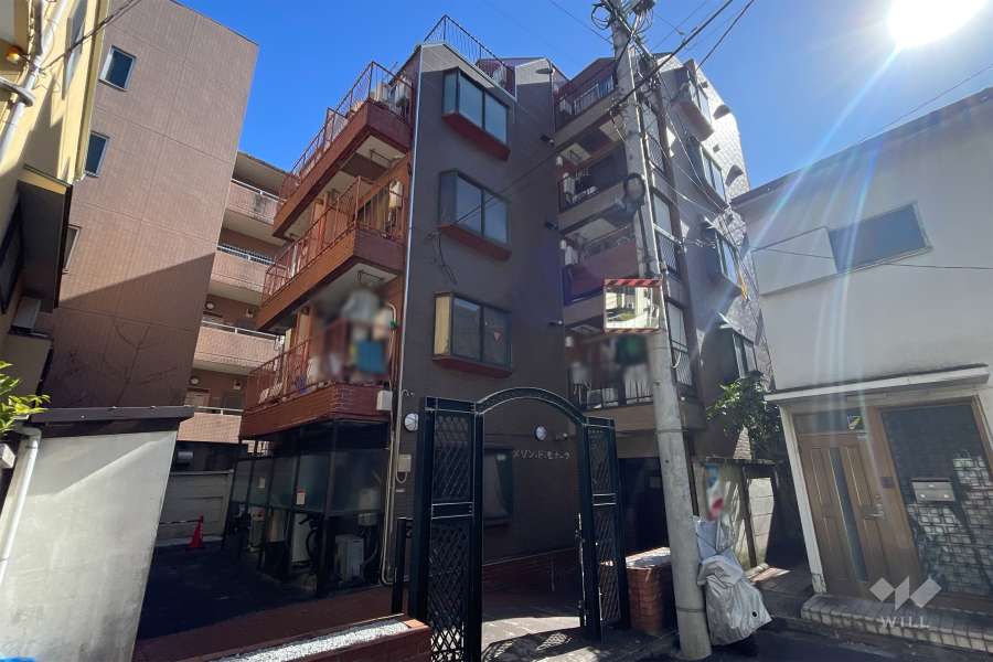 メゾンドモナークの外観（北西側から）