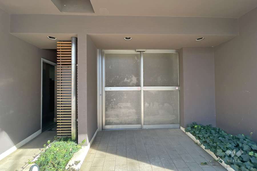 駐輪場の出入り口