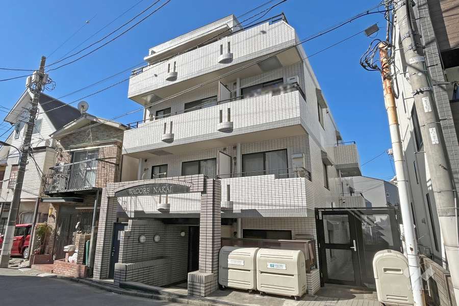 ワコーレ中井の外観（北東側から）