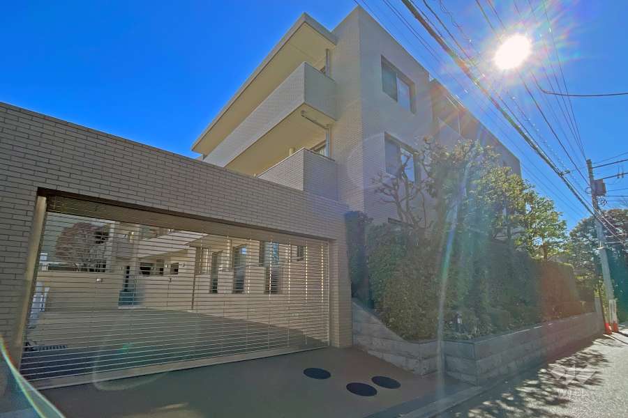 パークコート落合台の外観（北西側から）