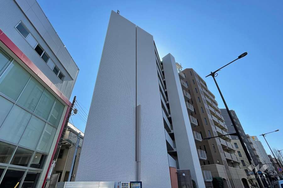 サンテミリオン目白西の外観（北側から）