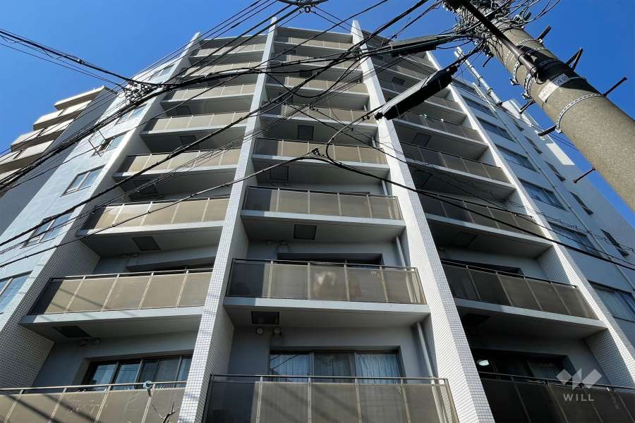 サンテミリオン目白西の外観（東側から）