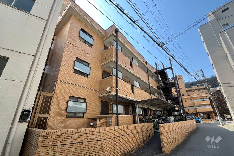 ライオンズマンション下落合の外観（北東側から）