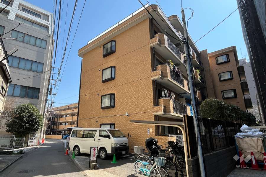 ライオンズマンション下落合の外観（北西側から）