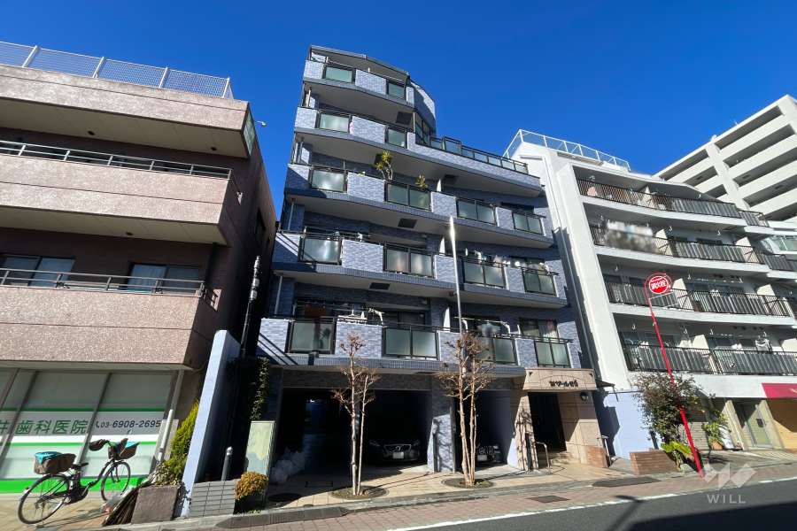 セザール目白の外観（南東側から）