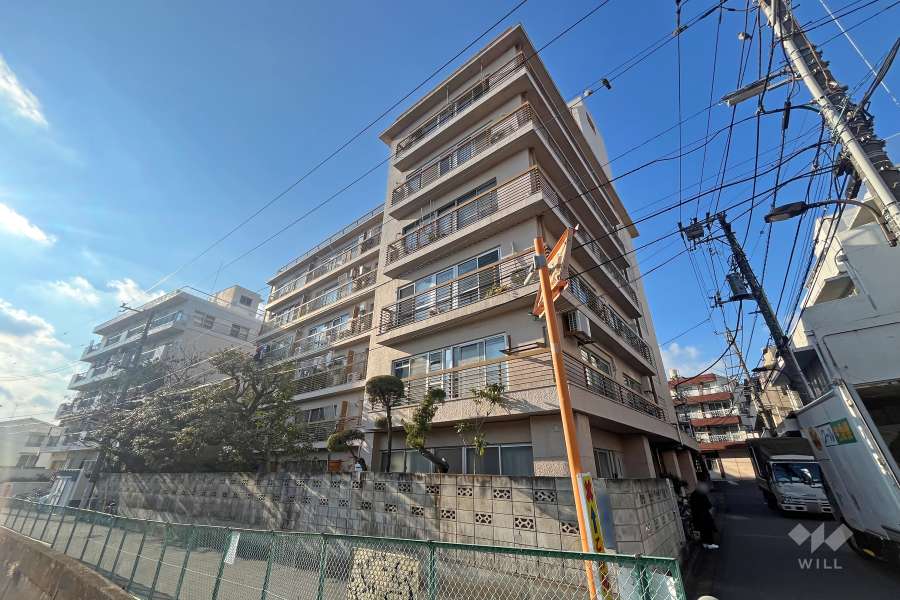 目白スターハイツの外観（南東側から