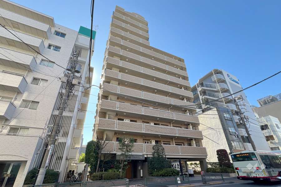 ダイアパレス中落合の外観（北東側から）