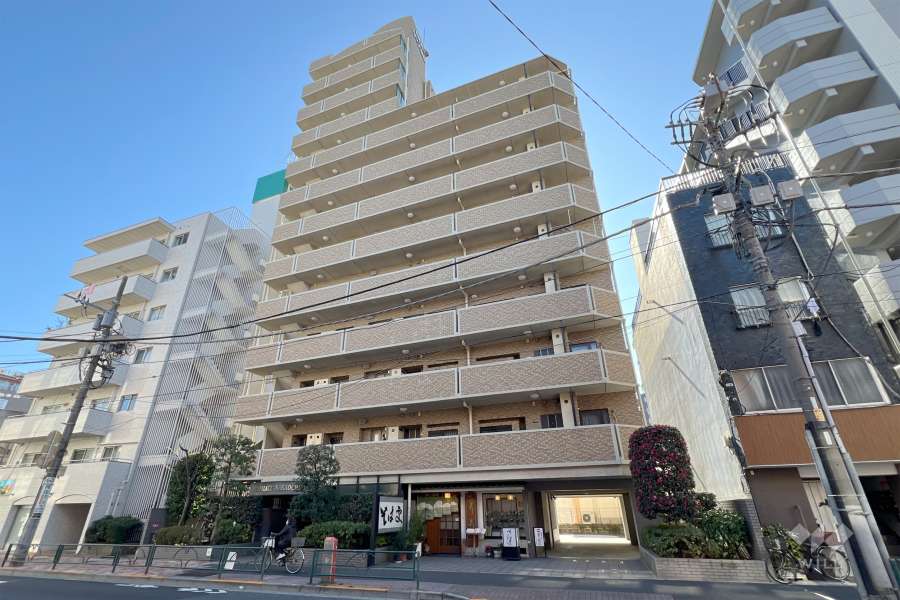 ダイアパレス中落合の外観（北西側から）