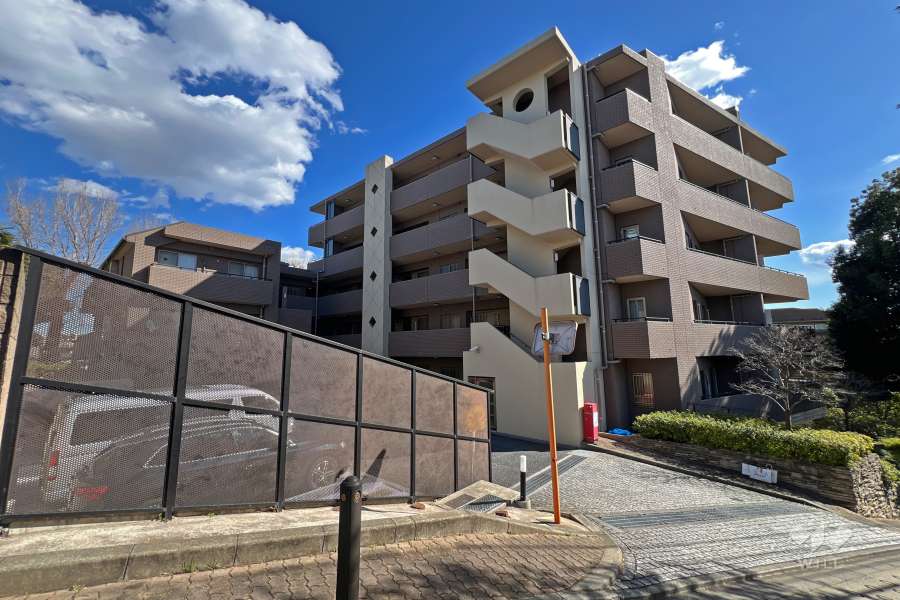 レクセルヒルズ中落合見晴坂の外観（北西側から）