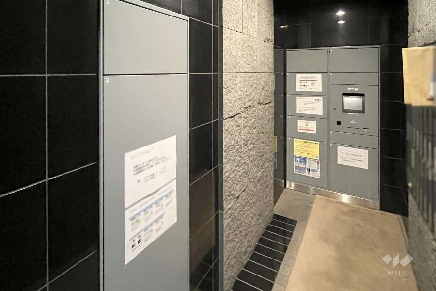 宅配ボックスと共用ポスト