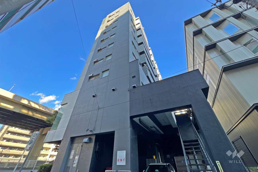 飯田橋ハイツの外観（南西側から）