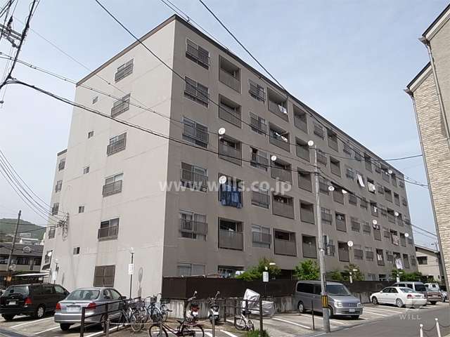 コボリクラスタ花屋敷の外観（南西側から）