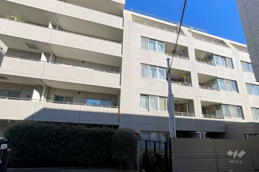 神楽坂パークハウスの外観（南西側から）