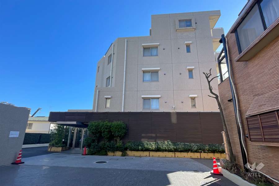 神楽坂パークハウスの外観（北西側から）