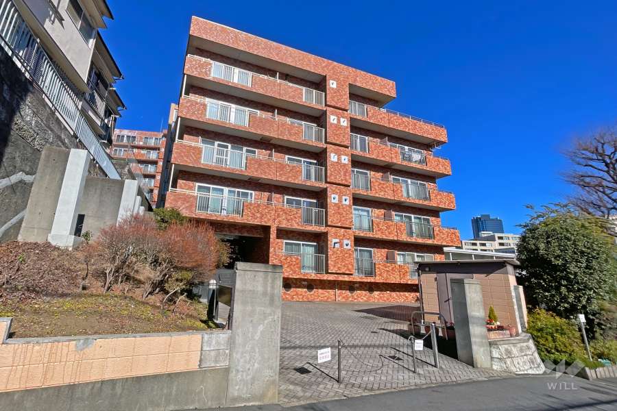 信濃町ハイムの外観（南西側から）