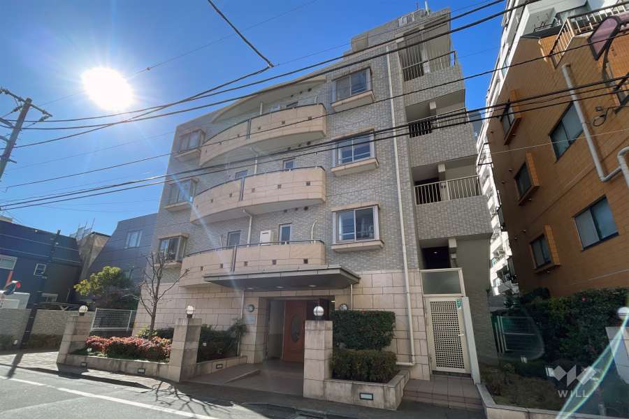 アビテ神楽坂の外観（東北側から）