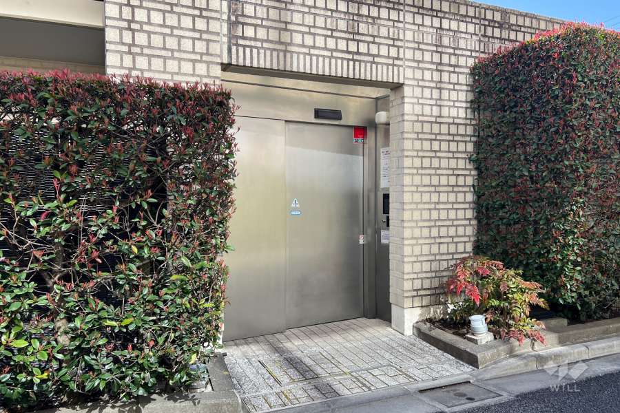 駐輪場の出入り口