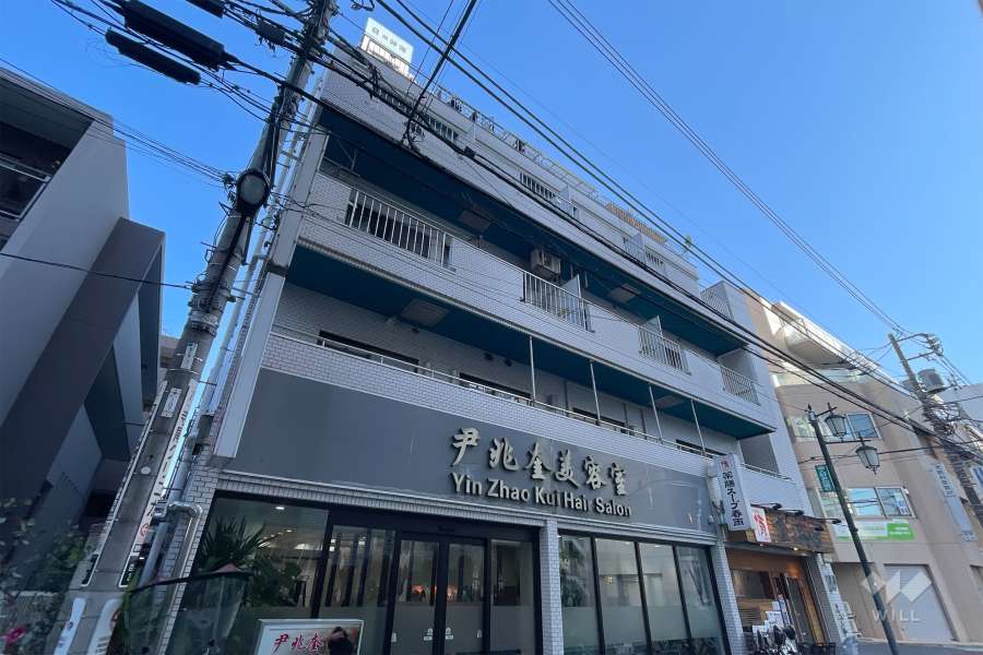 日神シルバープラザ大久保第２の外観（北西側から）