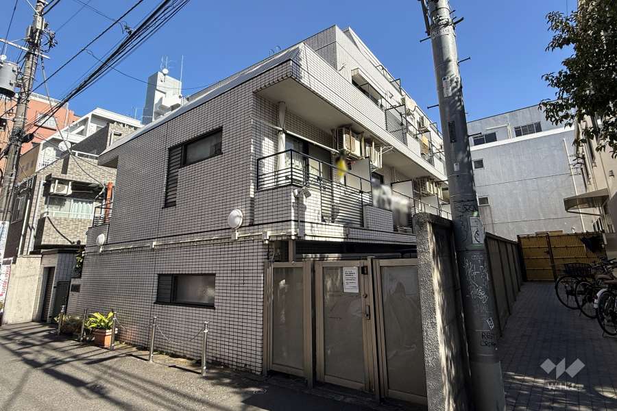 メリーライフ新宿の外観（南西側から）