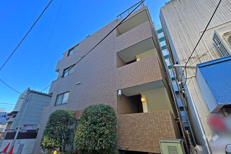 クレアトゥール新宿21の外観（北西側から）