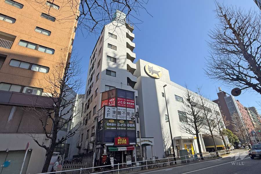 キャピタルプラザ大久保の外観（北西側から）