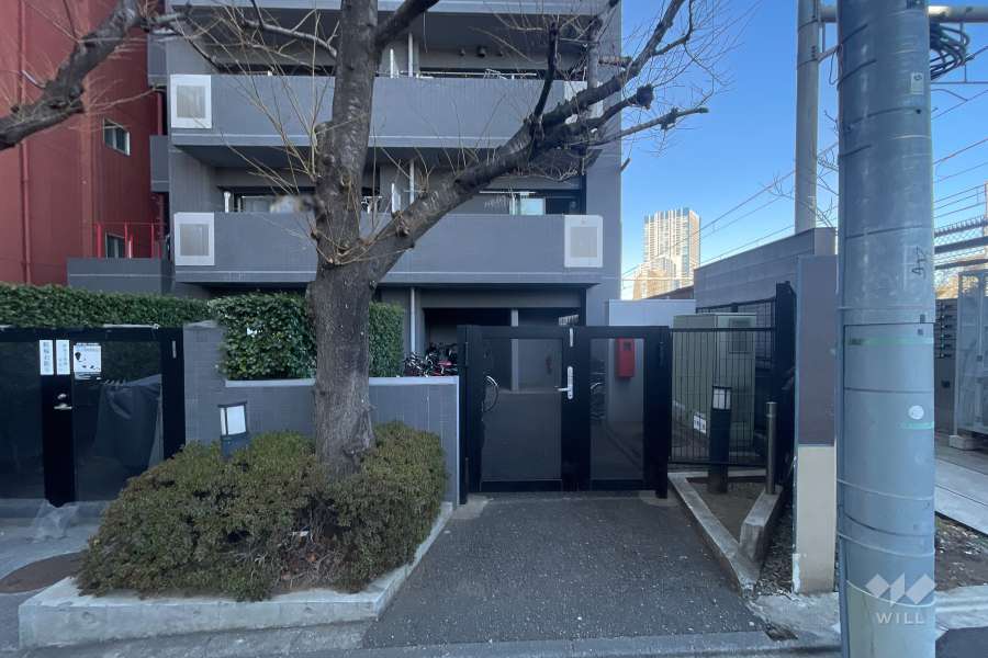 駐輪場の出入り口