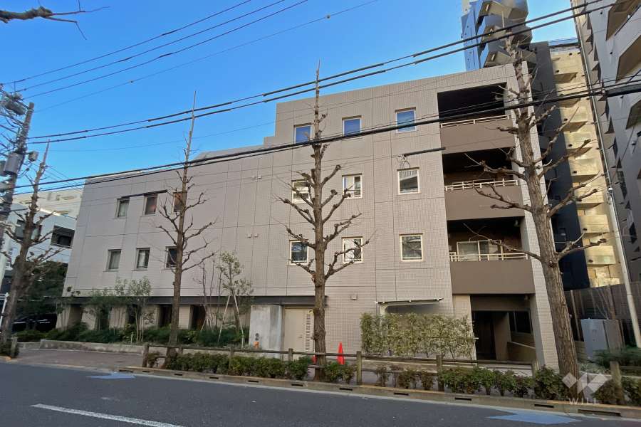 ジオ新宿百人町の外観（北西側から）