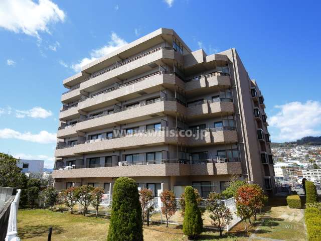 ダイヤグランデ南花屋敷の外観（南東側から）