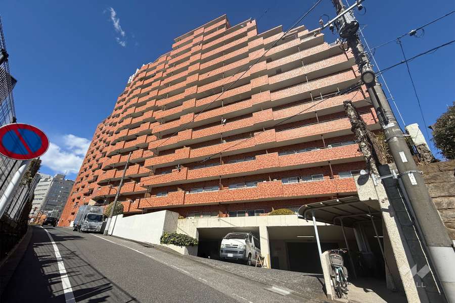 ハイホーム本陣の外観（南東側から）