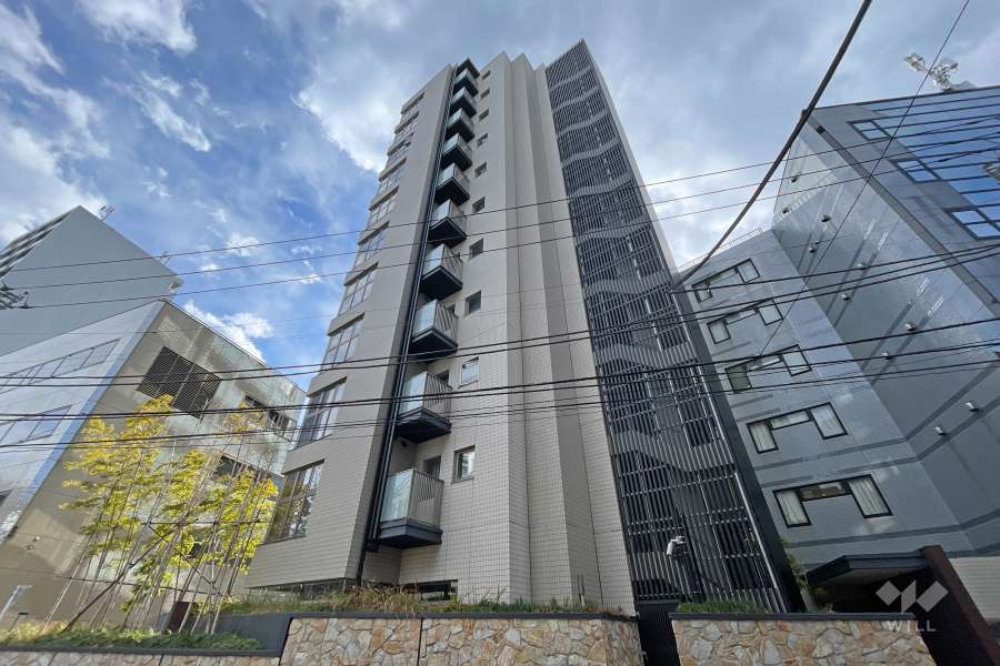 クリオラベルヴィ市ヶ谷の外観（北東側から）