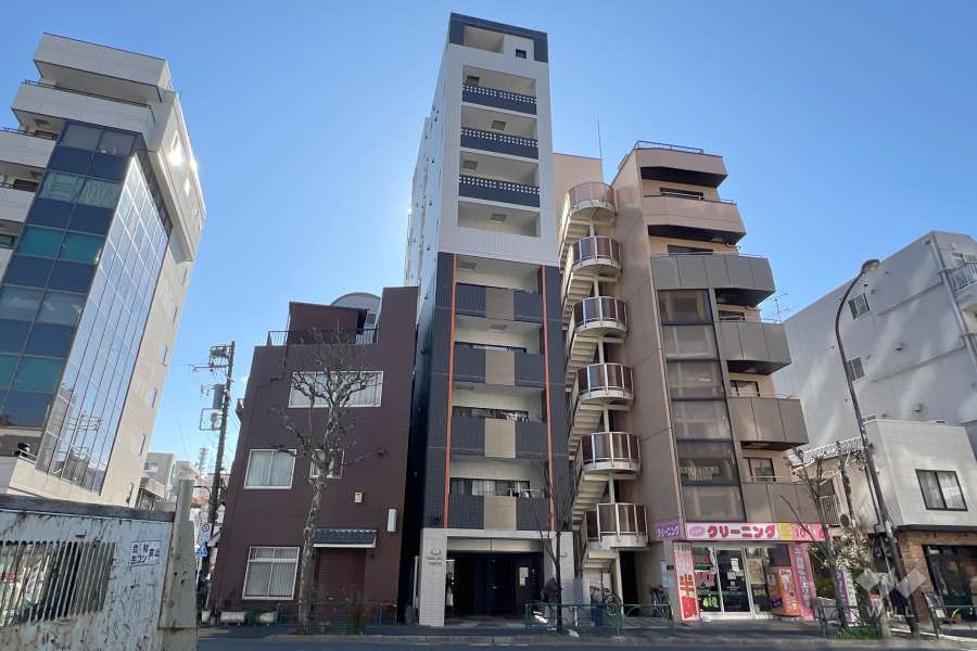 セジョリ早稲田の外観（北東側から）