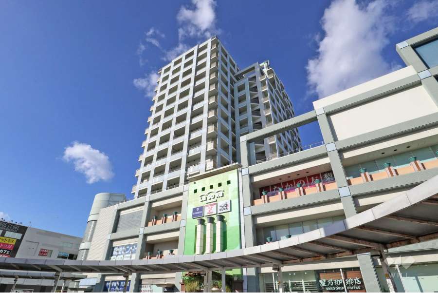 パルティK2 南ハイツの外観（南東側から）