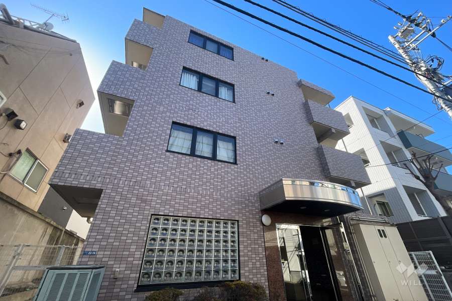 パークウェル西新宿の外観（北東側から）