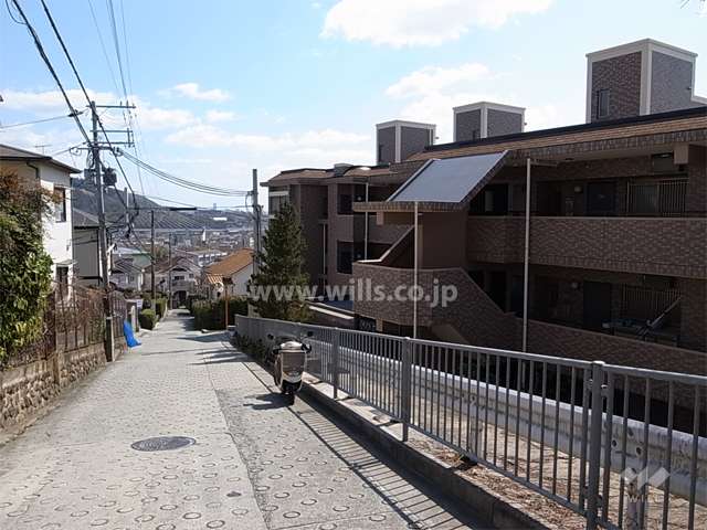 ワコーレ雲雀丘花屋敷の外観（北西側から）