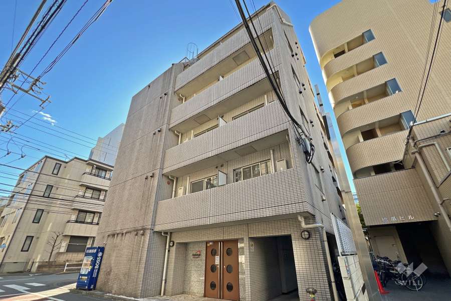 グランヴァン東中野の外観（北側から）