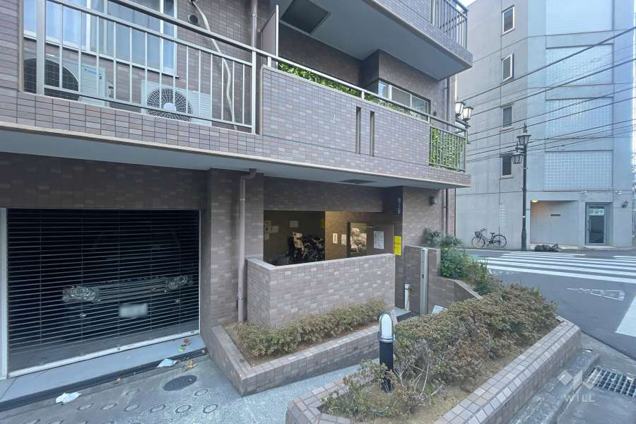 駐輪場の出入り口　