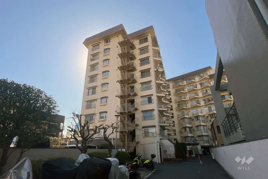 近鉄柏木ハイツの外観（南東側から）