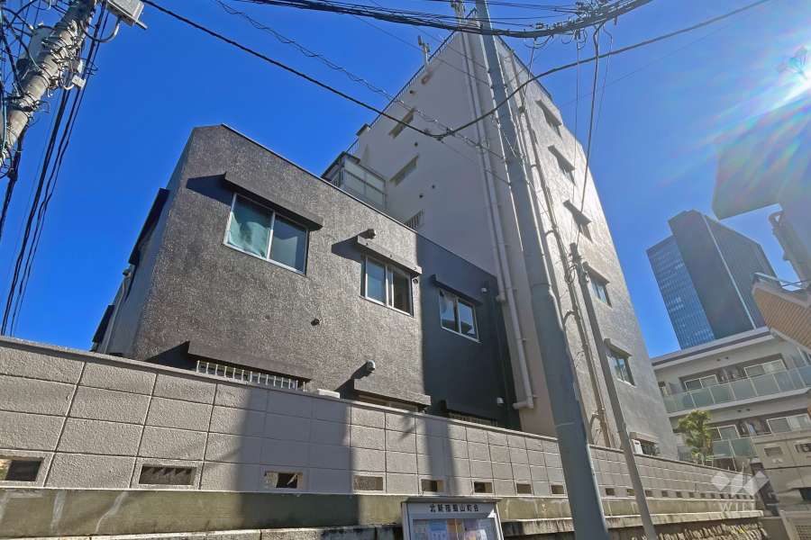 ハイネス大久保の外観（北西側から）